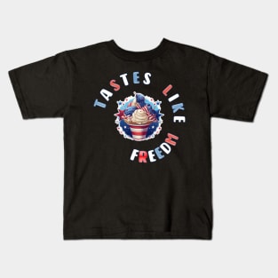 Tastes Like Freedom Kids T-Shirt